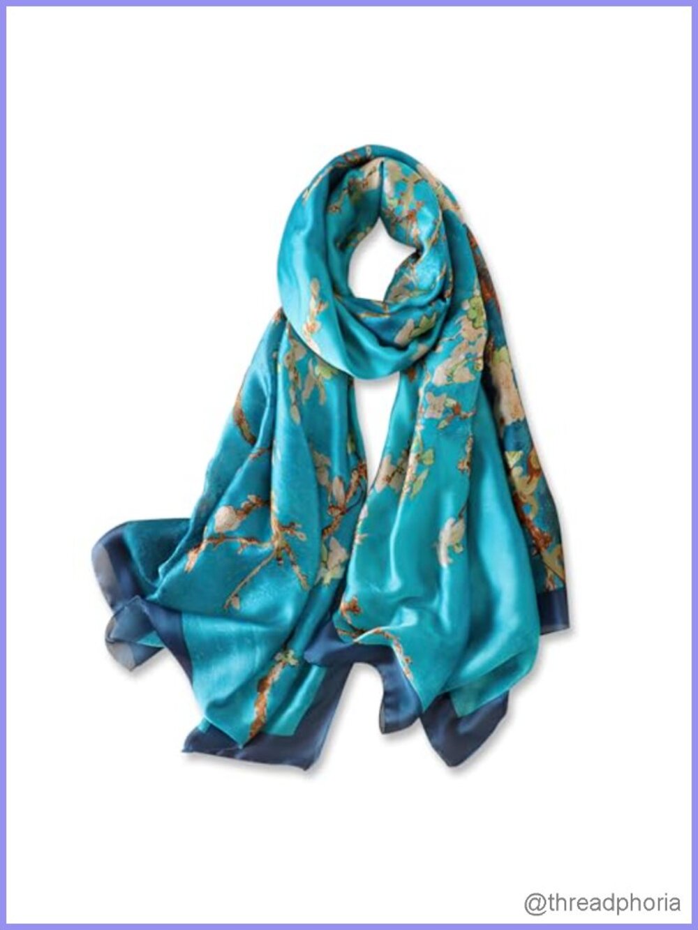100% Silk Feeling Large Fashion Scarf Shawl Wrap Multifunctional Long Satin